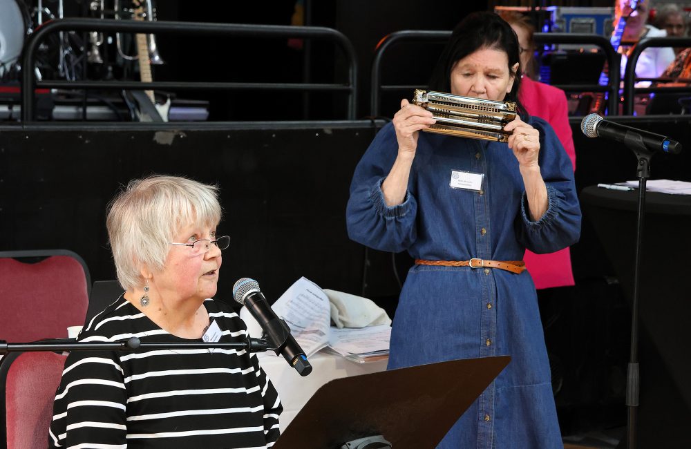 Marja Luusua ja Kristine Englund